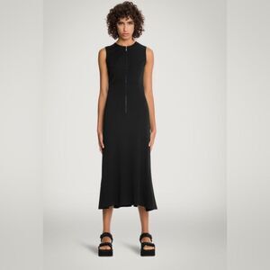 Wolford 3D cut body hugging dress black